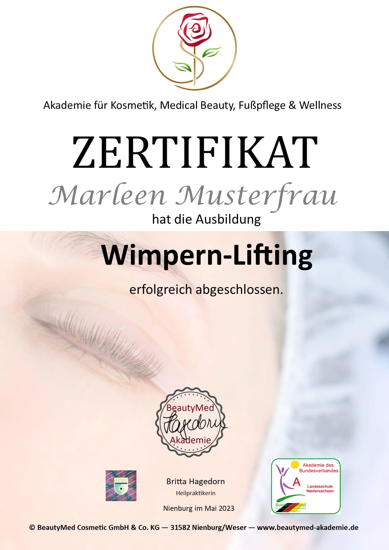 Präsenz-Ausbildung zur Kosmetikerin "GOLD"
