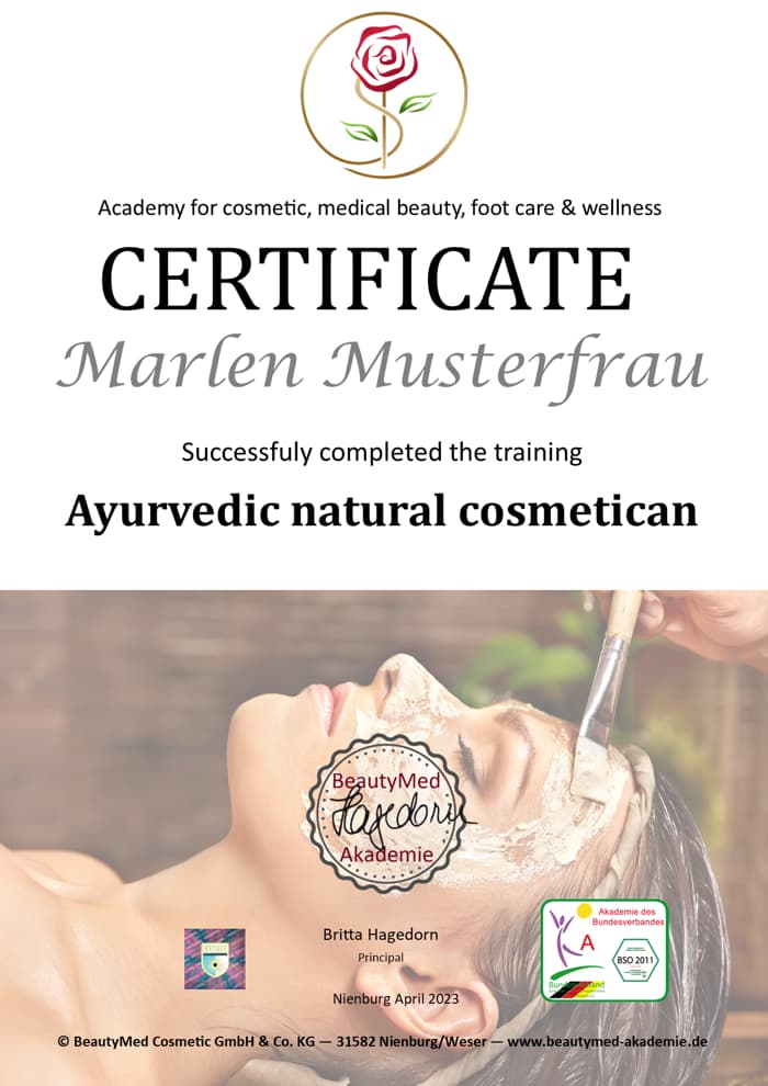 Online-Ausbildung - "Ayurveda-Naturkosmetikerin"