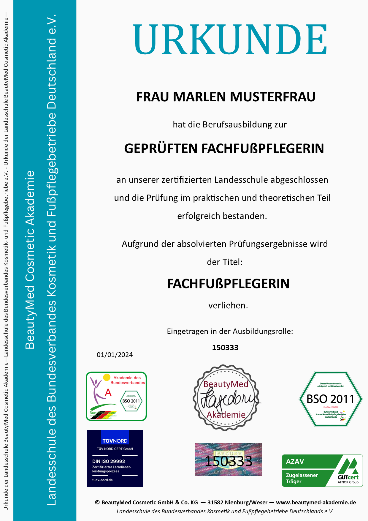 Kombi-Ausbildung: Online Kosmetikausbildung (PLATIN) & Online Fußpflegeausbildung (GOLD)