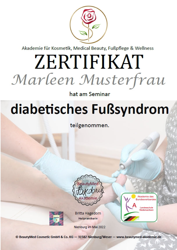Präsenz-Ausbildung med. Fußpflege "SILBER"