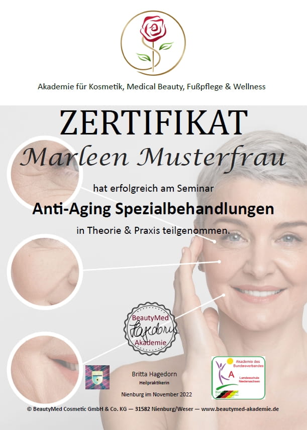 Präsenz-Ausbildung zur Kosmetikerin "GOLD"