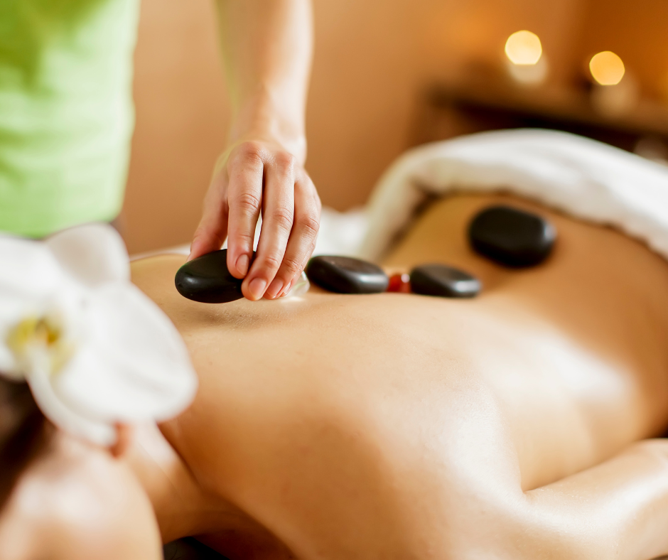 Hot-Stone Rückenmassage