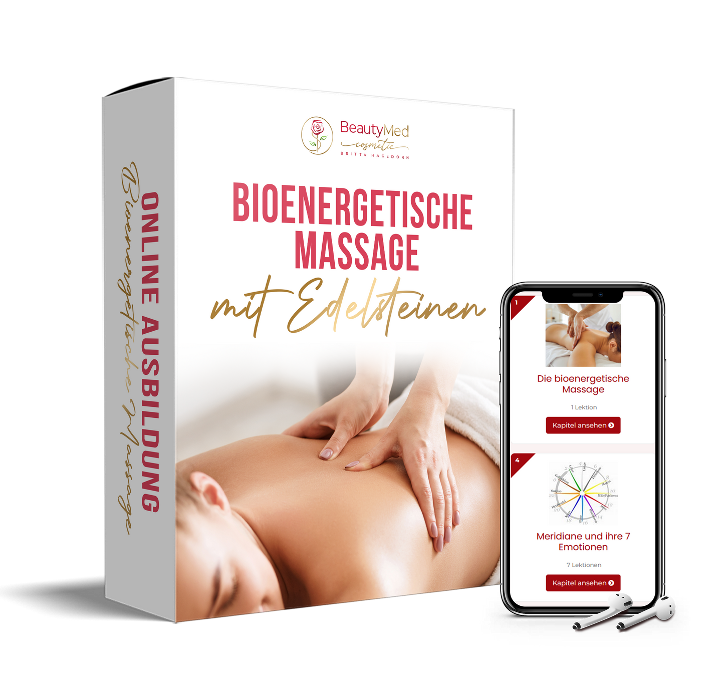 Online-Ausbildung "Bioenergetische Massage mit Edelsteinen"