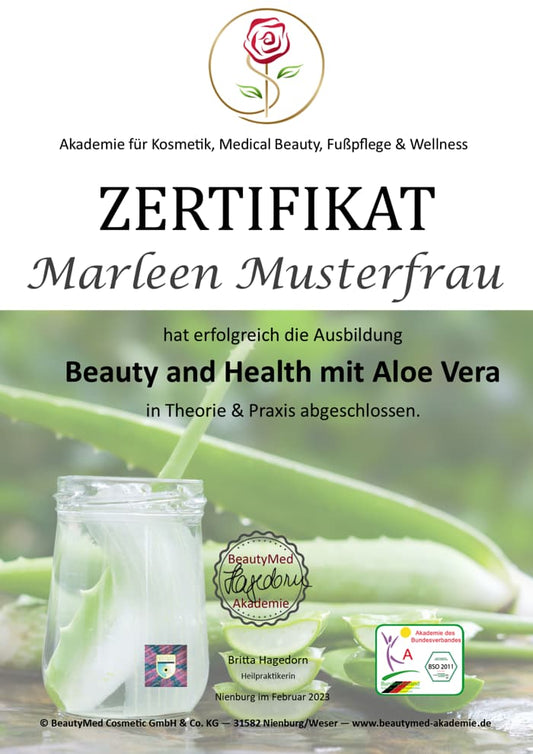 Online-Ausbildung "Beauty and Health mit Aloe Vera"