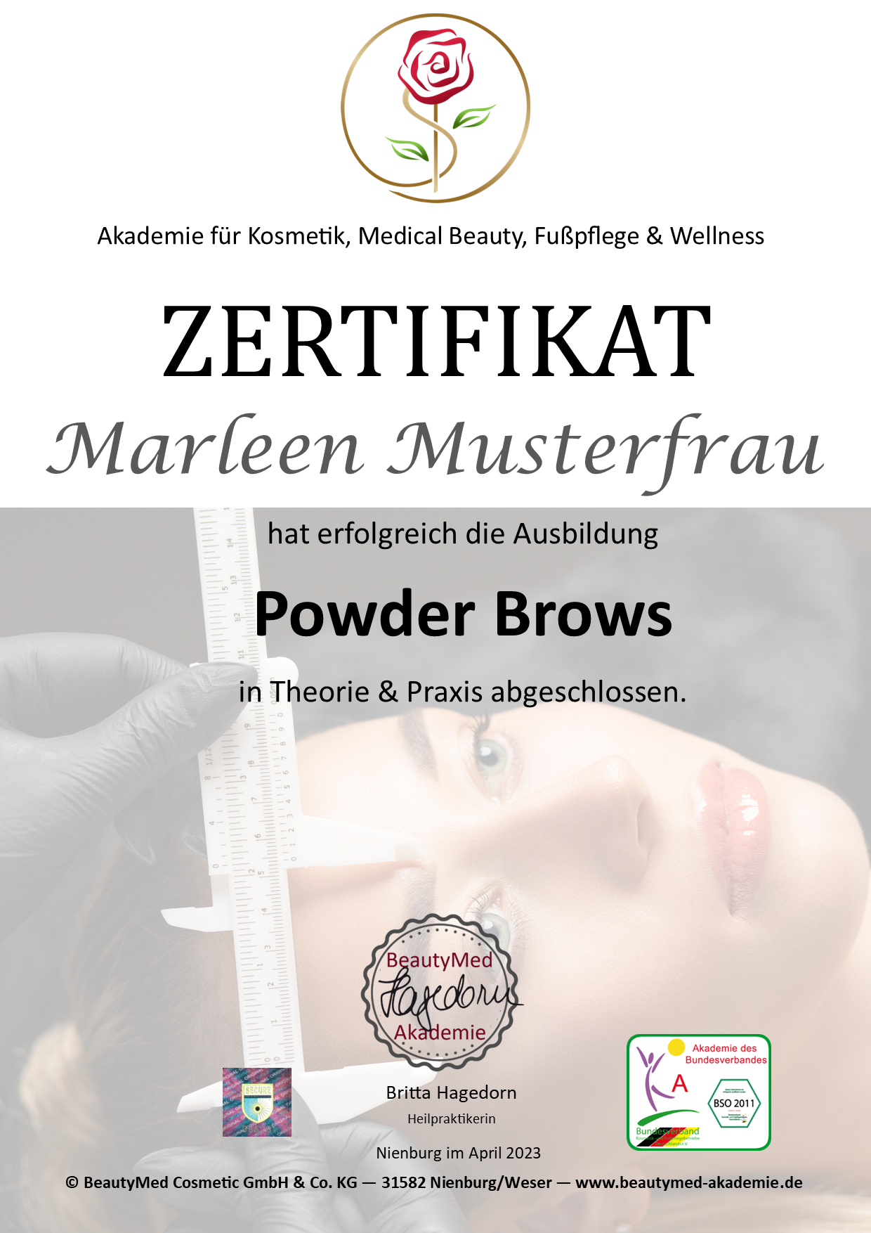 Präsenz-Ausbildung "Powder Brows"