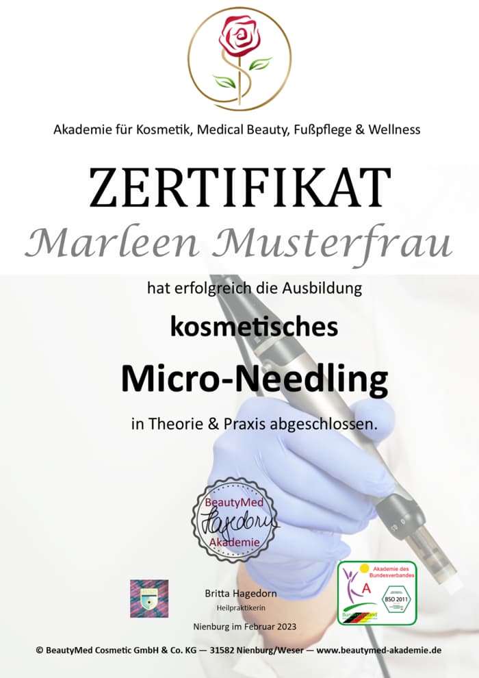 Präsenz-Ausbildung "Micro-Needling"
