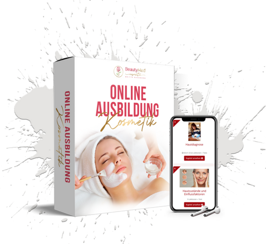 Kombi-Ausbildung: Online Kosmetikausbildung (PLATIN) & Online Fußpflegeausbildung (GOLD)